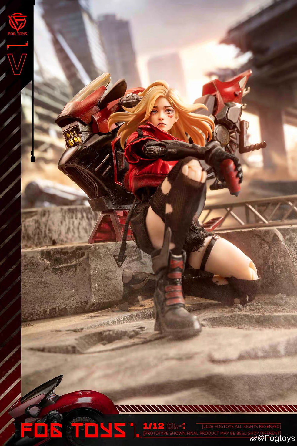 縮圖：Fogtoys 1/12 奇想26 - V