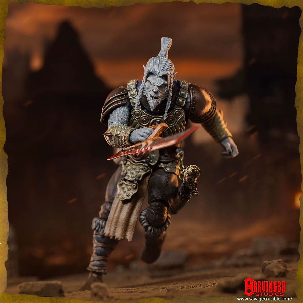 Thumbnail: Harvinger Studios 1/12 Savage Crucible - Brynyar Vael