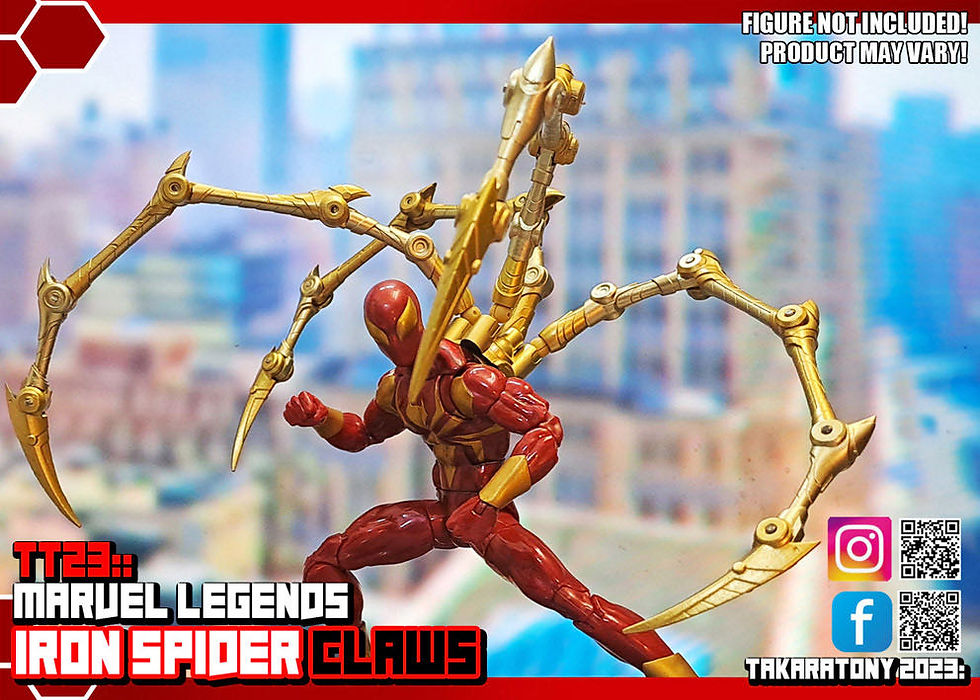 縮圖：TakaraTony 1/12 Iron Spider Claws