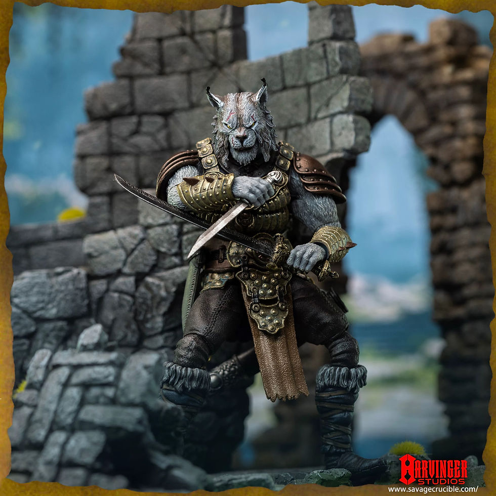 Thumbnail: Harvinger Studios 1/12 Savage Crucible - Brynyar Vael