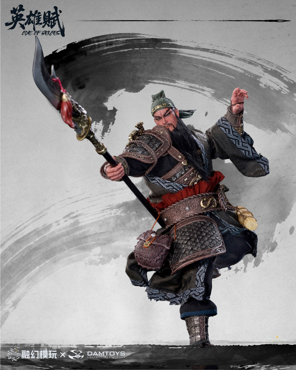 縮圖：融幻模玩 x DAMTOYS 1/12 英雄賦 - 關羽 FTOH-03