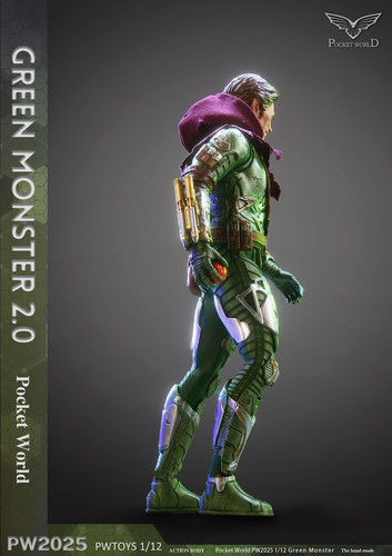 PWToys 1/12 Green Monster 2.0 | 玩具箱Toy Box