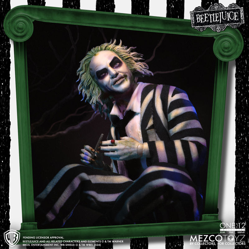 縮圖：Mezco One:12 Beetlejuice - Deluxe Edition