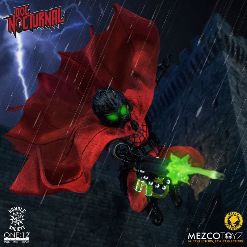 縮圖：Mezco One:12 Doc Nocturnal: Red Death Edition