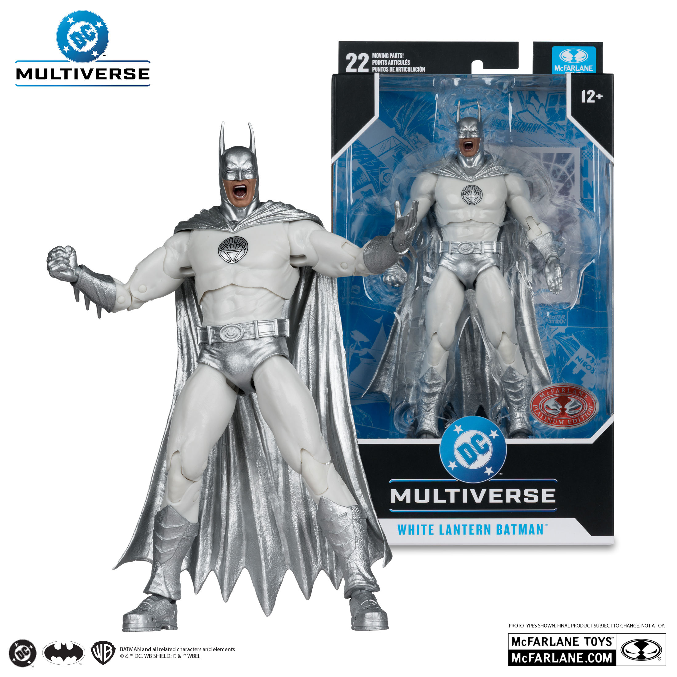 Mcfarlane DC Multiverse - White Lantern Batman (Brightest Day)