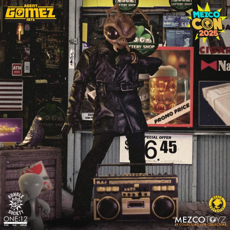 Thumbnail: Mezco One:12 Agent Gomez: 1975