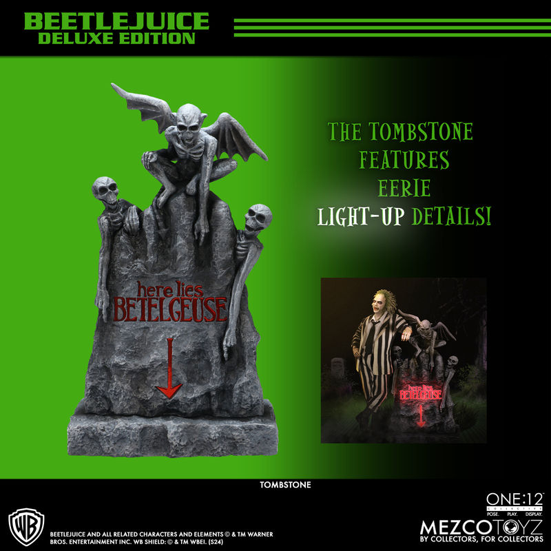 縮圖：Mezco One:12 Beetlejuice - Deluxe Edition