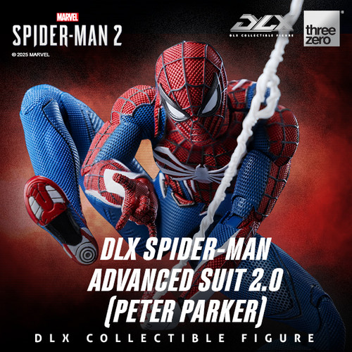 threezero 1/12 Spider-Man 2 DLX Spider-Man Advanced Suit 2.0