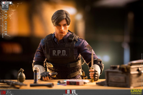 LIMTOYS 1/12 R.P.D 警察官　OFFICER フィギュア　RE2 Preorder) LIM TOYS 1/12 RPD Officer S Version Deluxe action