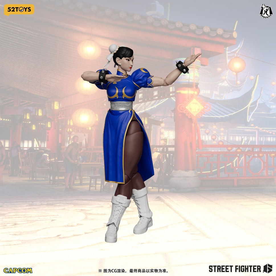 Thumbnail: 52Toys Lightning Dance 1/12 Street Fighter 6 - Chun Li