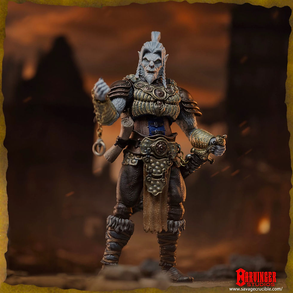 Thumbnail: Harvinger Studios 1/12 Savage Crucible - Brynyar Vael