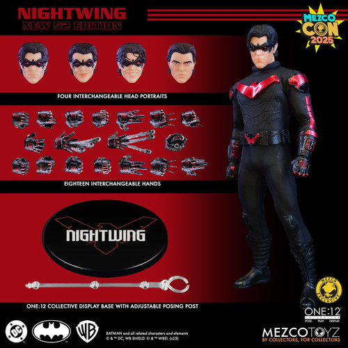 Mezco One:12 Nightwing - New 52 Edition | 玩具箱Toy Box