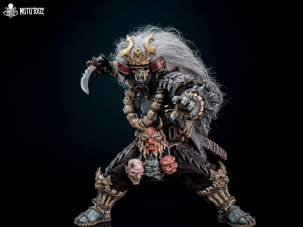 縮圖：Metytoyz 1/10 鬼滅修羅 瀧川 鬼武士