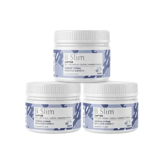 3 pots de B.Slim Captor - Réducteur d'appétit