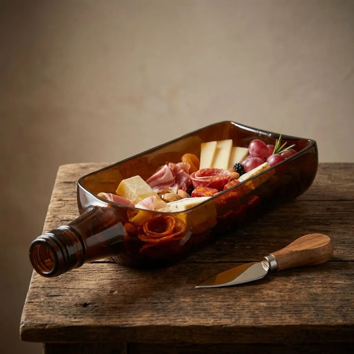 Glass Serving Platter 30cm | Ballantine Snack & Dessert Serving Tray
