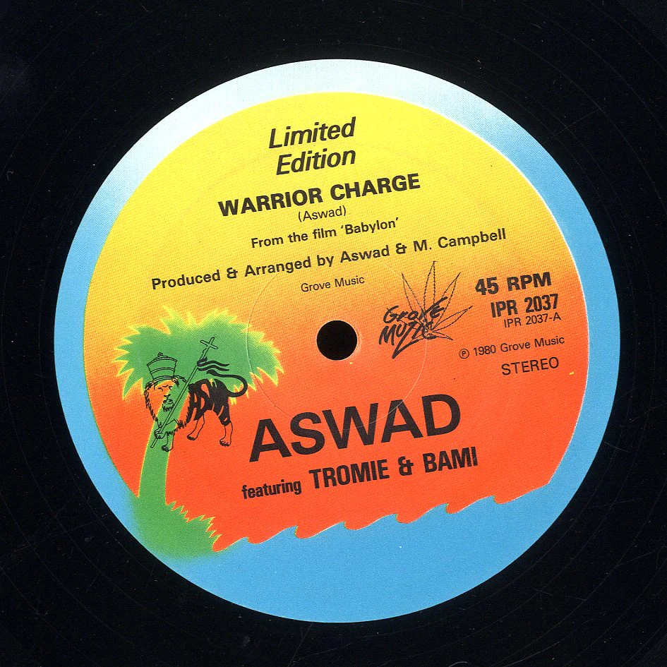 https://www.discogs.com/fr/release/1660286-Aswad-Warrior-Charge