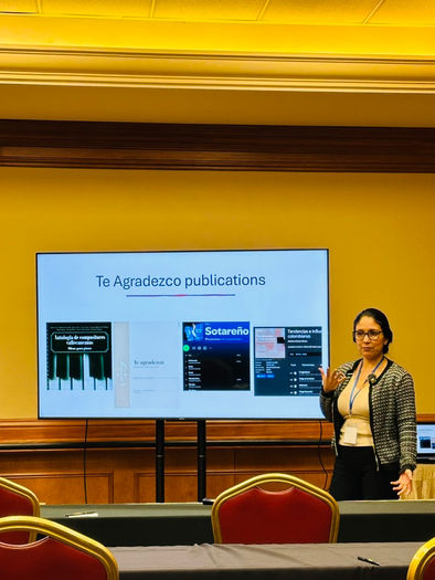 Carolina Calvache at Pippa conference 2025