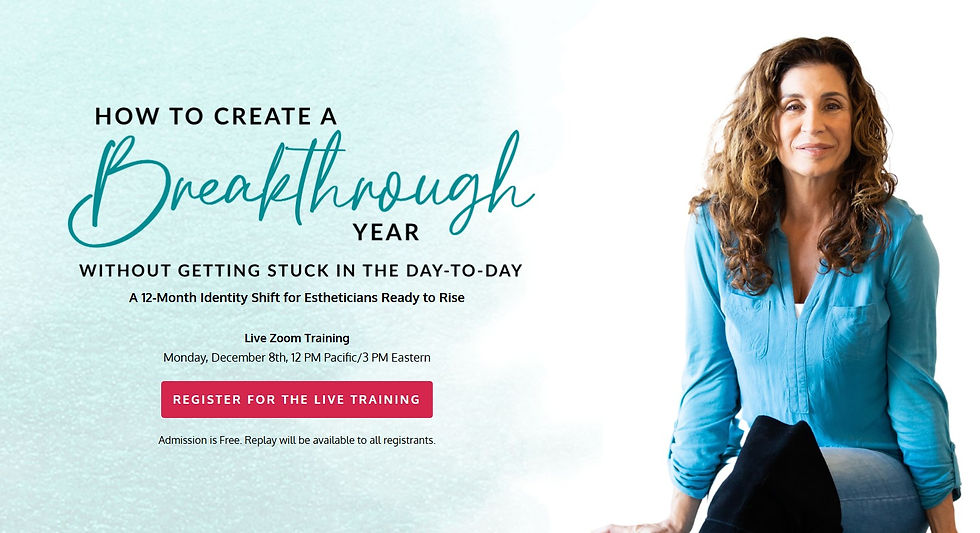 How to create a breakthrough year