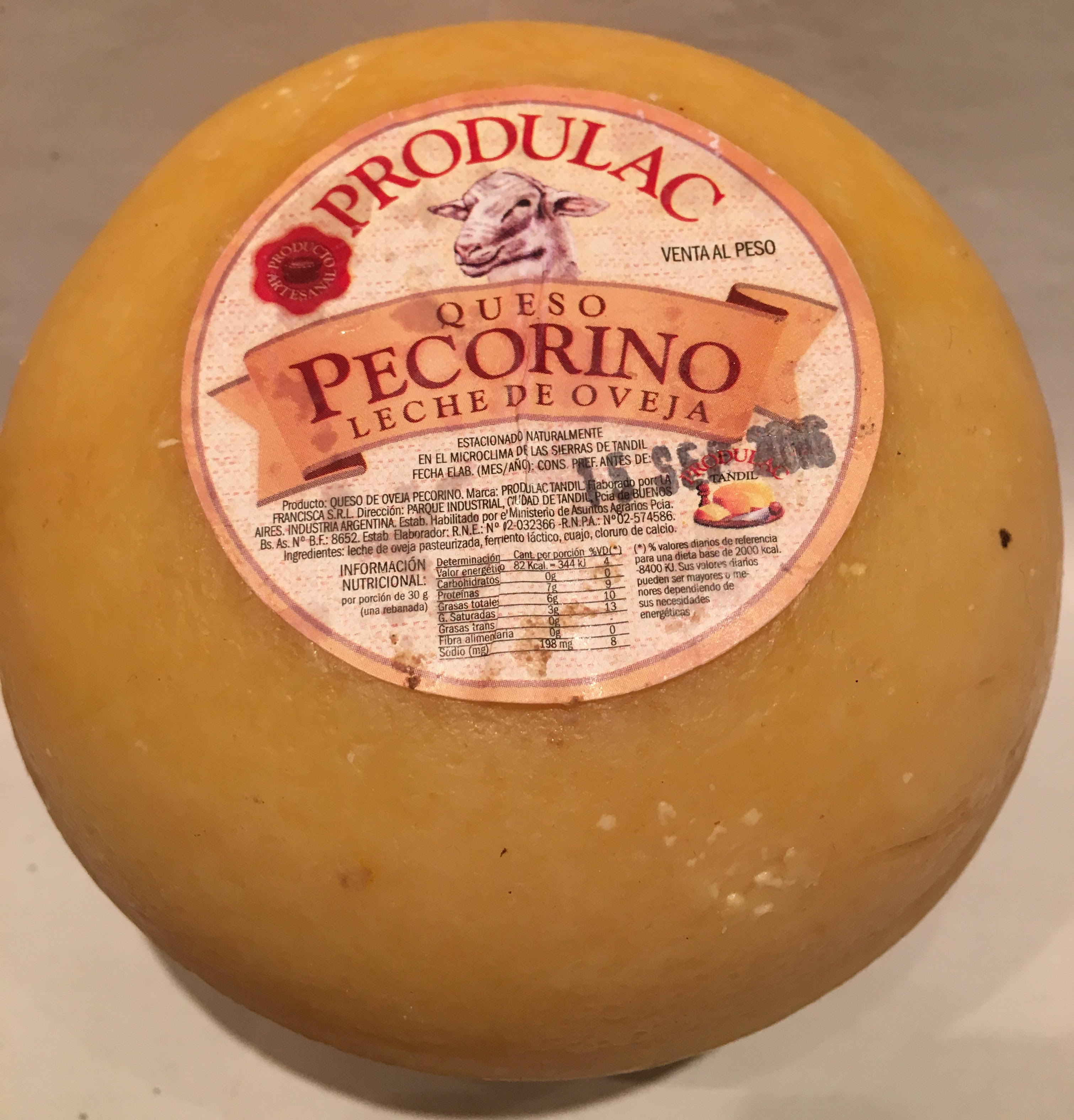 Queso de Oveja - Pecorino