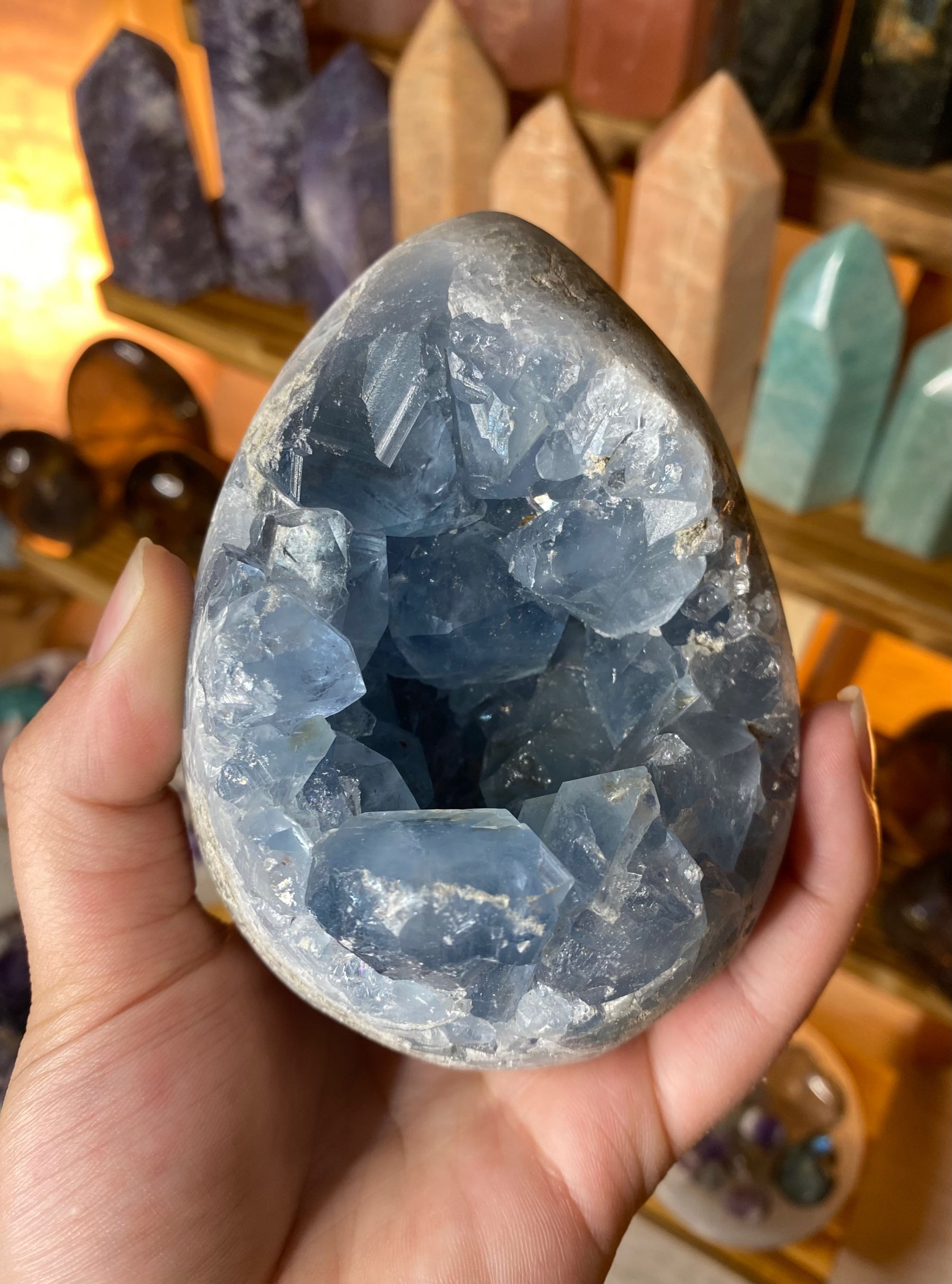 Celestite Egg