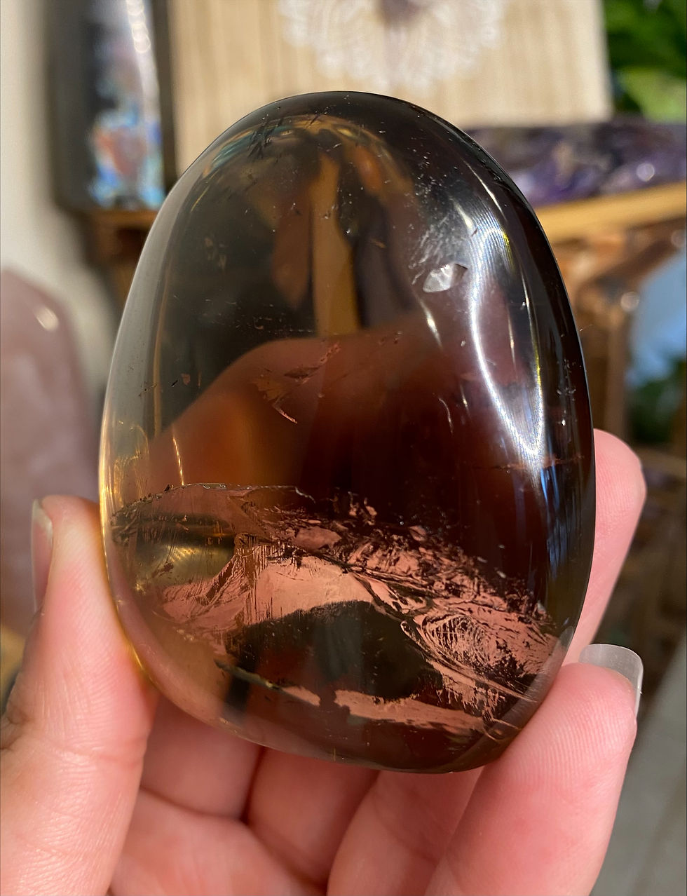 Thumbnail: Small Smoky Quartz Freeform