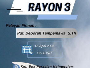 Ibadah Rayon 3 - 15 April 2025