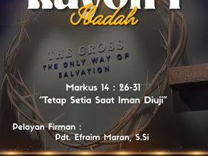 Ibadah Rayon 1 - 17 Maret 2026