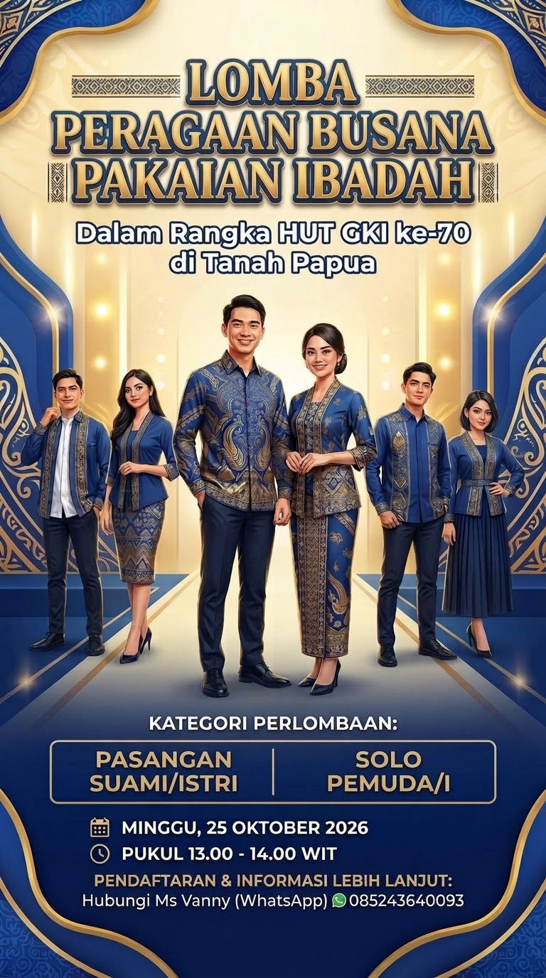 Lomba Peragaan Busana Pakaian Ibadah