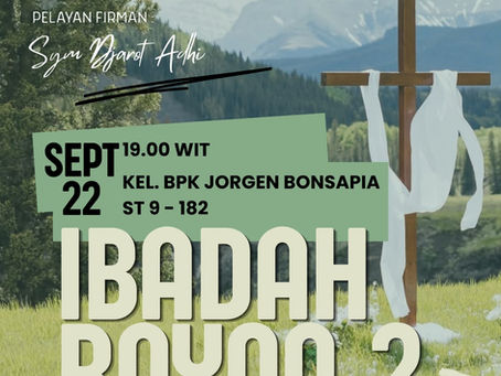 Ibadah Rayon 2 – 22 September 2026