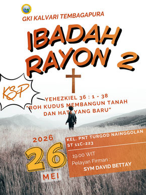 Ibadah Rayon 2 - 26 Mei 2026