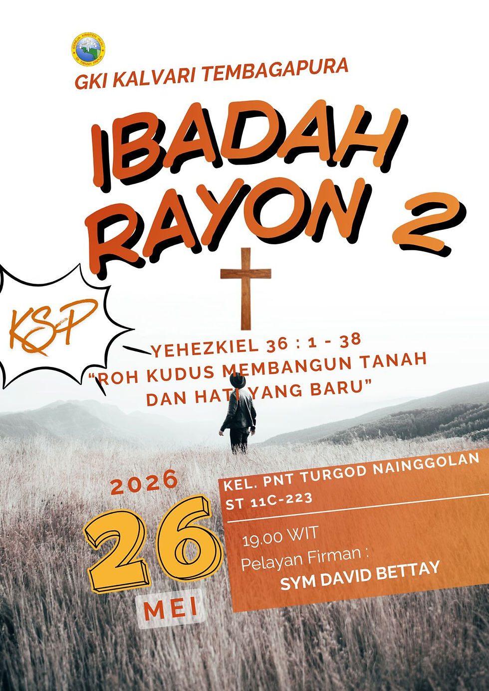Ibadah Rayon 2 - 26 Mei 2026