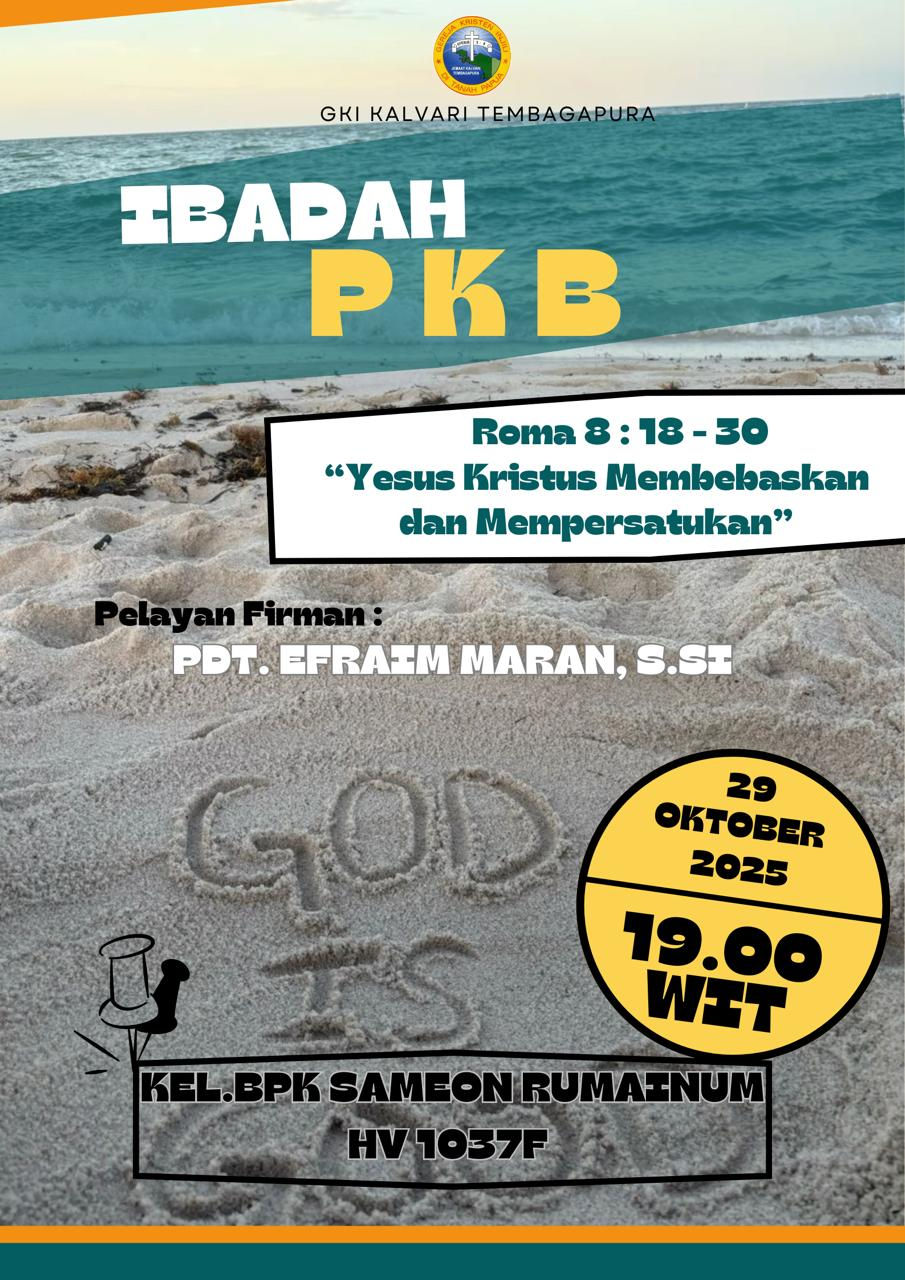 Ibadah PKB - 29 Oktober 2025