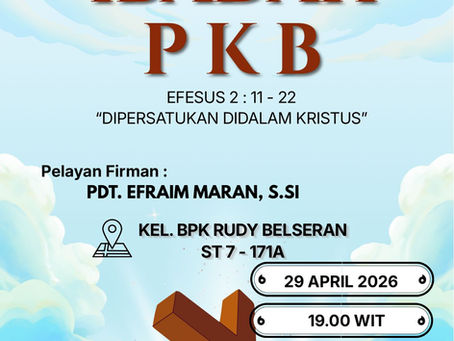 Ibadah PKB - 29 April 2026