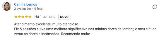 Lombociática com hérnia - resultado osteopatia
