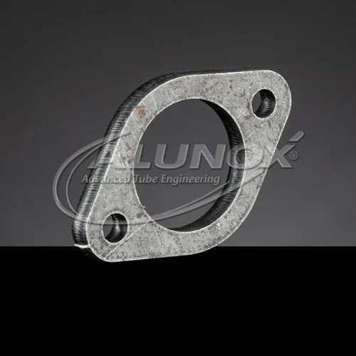 Universal 2-Bolt 3" Exhaust Flange With Gasket - Mild Steel For Custom Exhaust Work