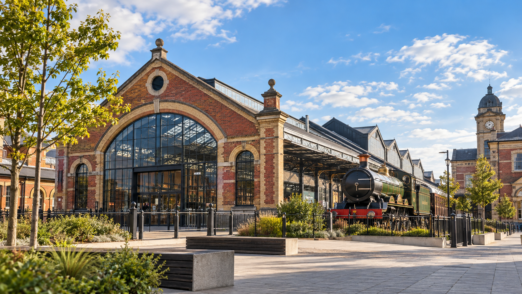 Swindon railway heritage and Steam Museum representing spray cork insulation services in Swindon