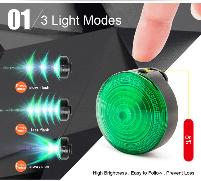 Thumbnail: LED Dog Collar Light for Night Safety and Visibility