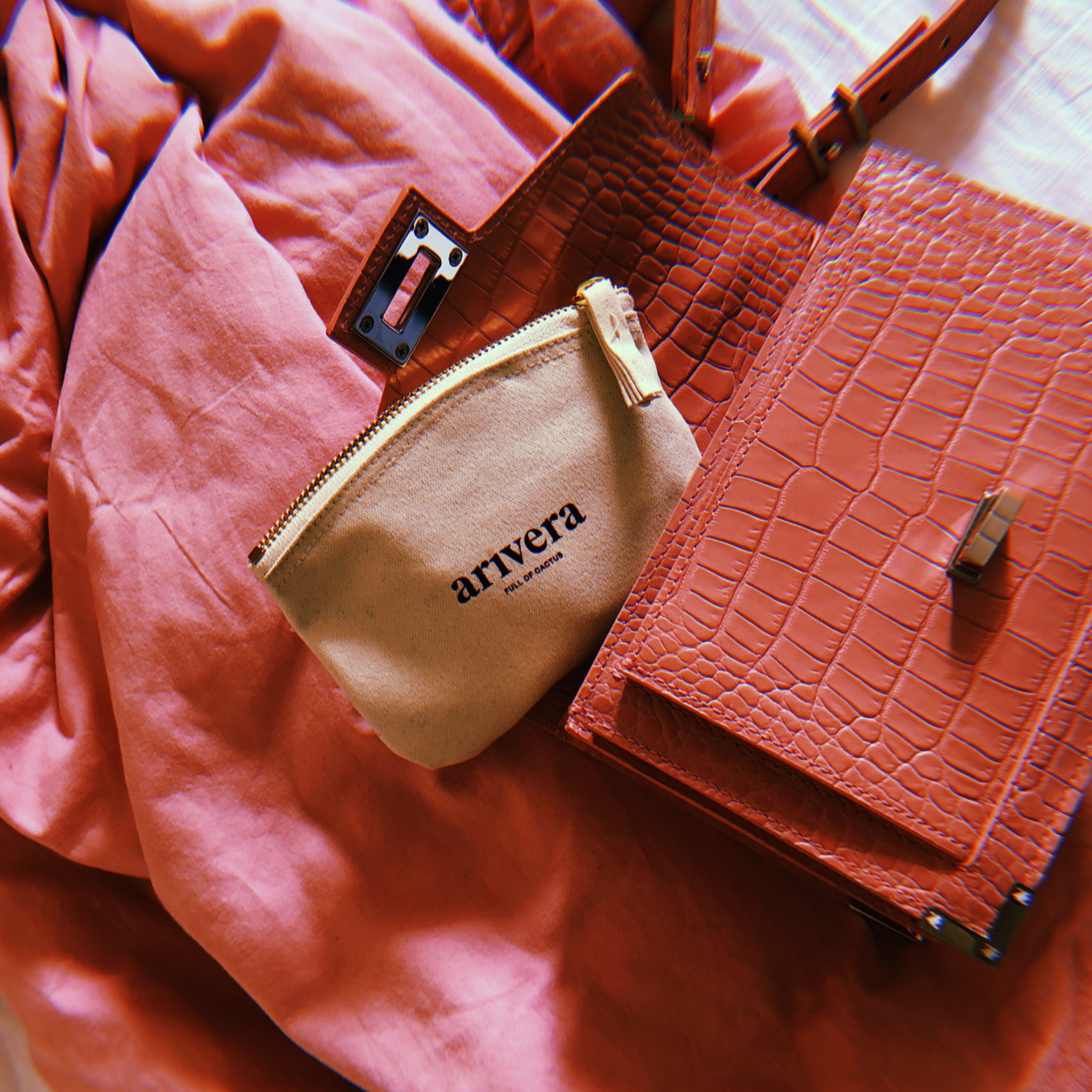 Mini trousse "Arivera, Fullofcactus"