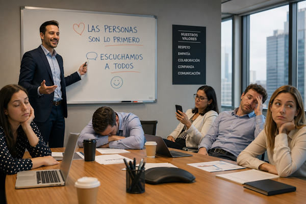 Cuando la dirección pierde el pulso