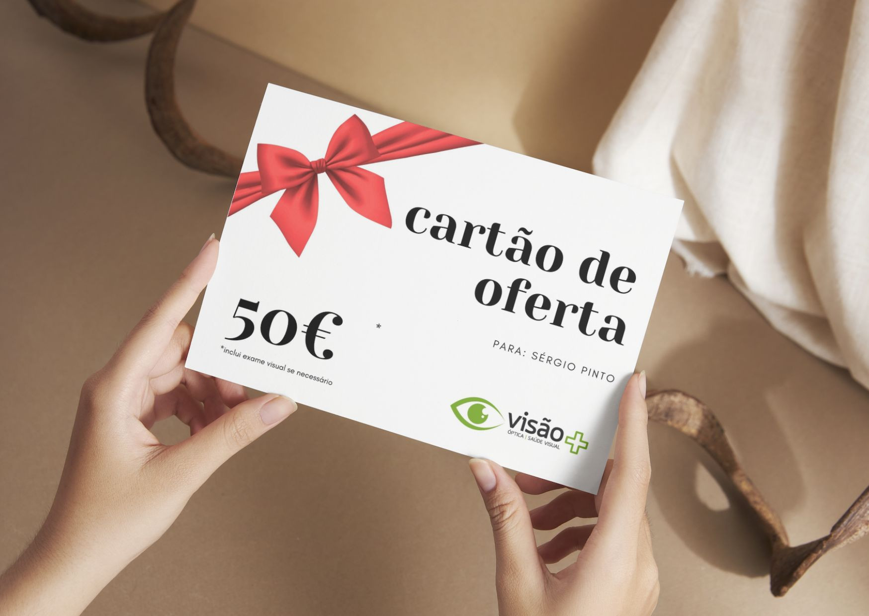 Cartão de oferta 50€
