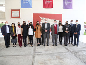 Colaboradores de La Salle México visitan La Salle Nezahualcóyotl