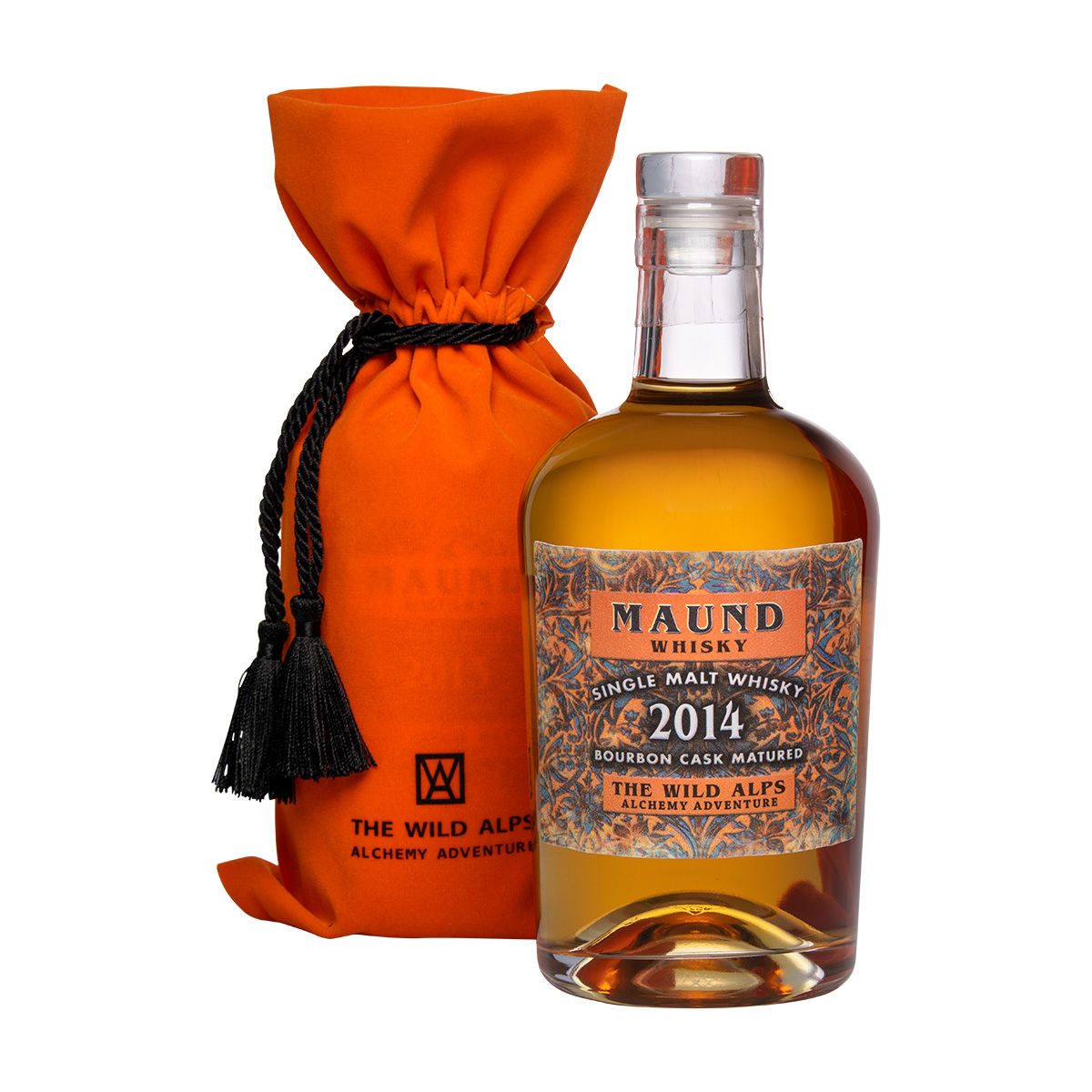 MAUND WHISKY „Single Malt 2014" in Velvet Sachet