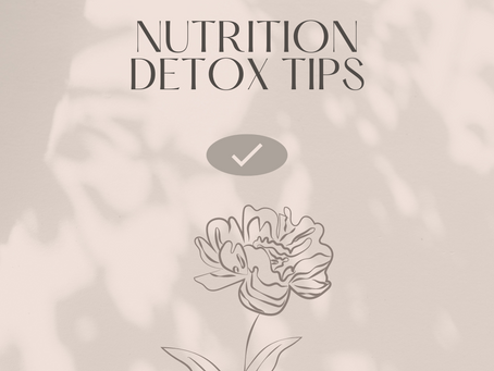 Nutrition Detox Tips