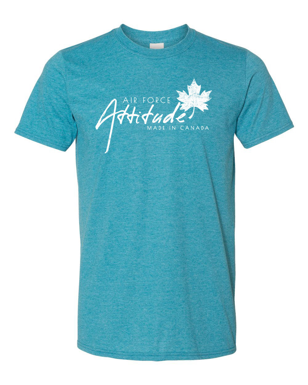 Heather Galapagos - Air Force Attitude Soft T-Shirts - White