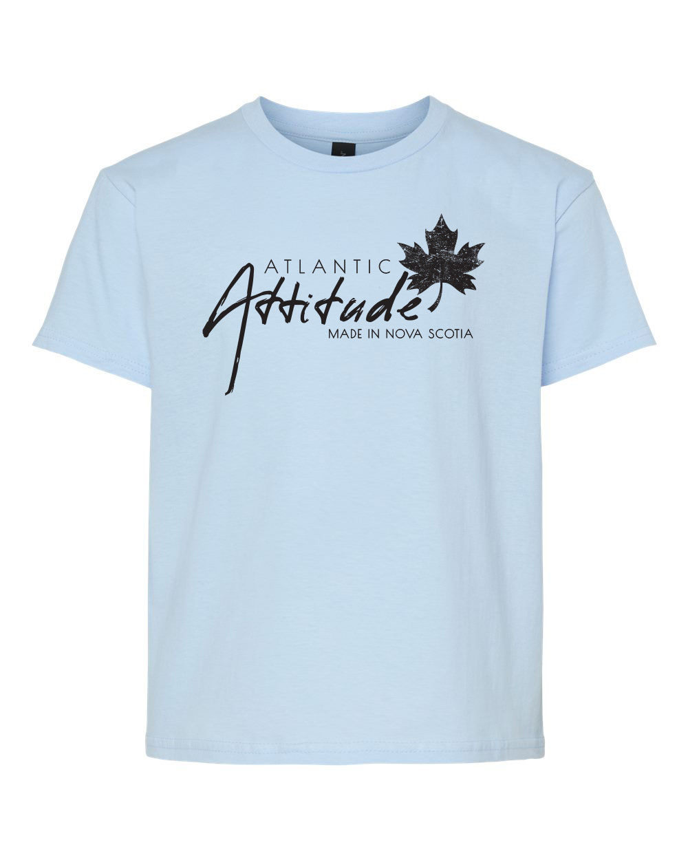 Light Blue - Youth Atlantic Attitude Soft T-Shirts