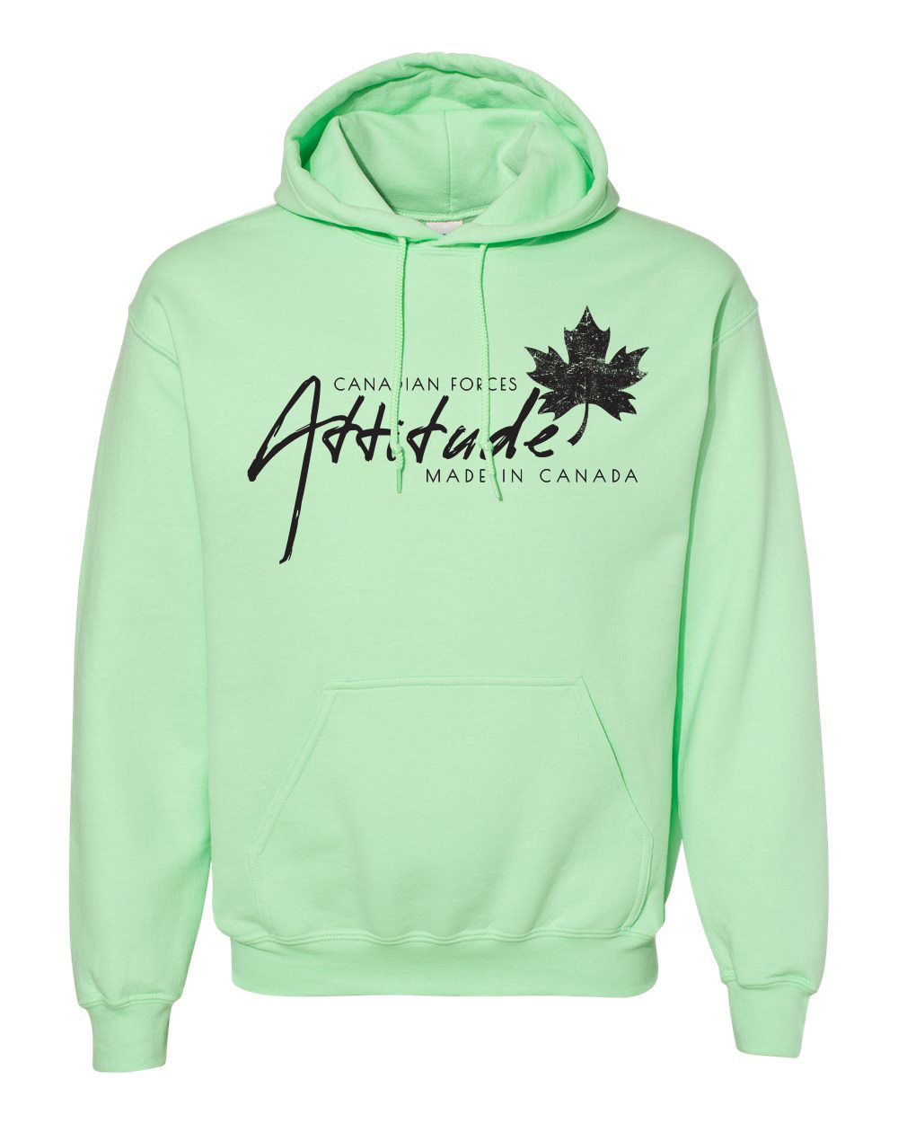 Mint Green - Canadian Forces Attitude Sweater - Black