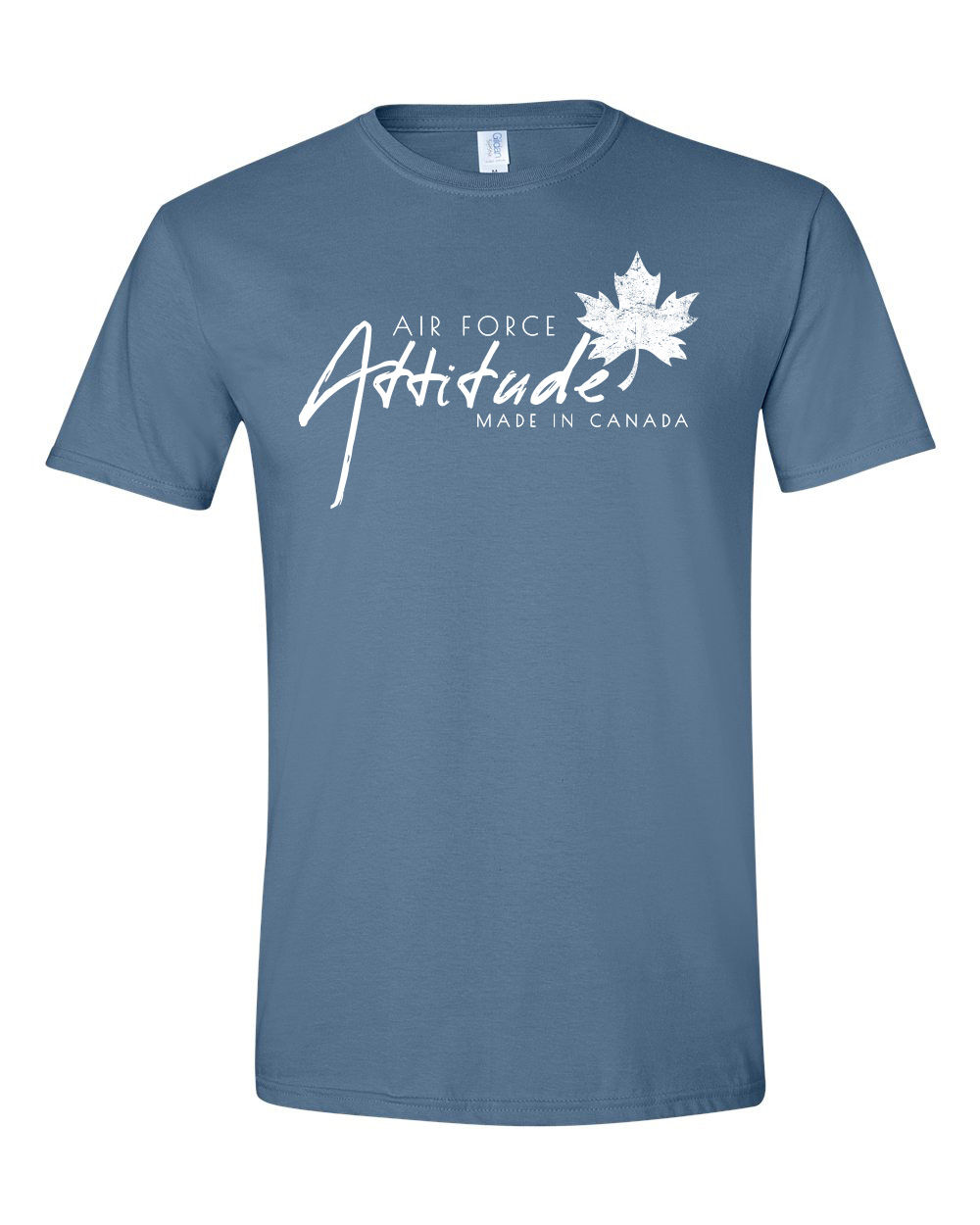 Indigo - Air Force Attitude Soft T-Shirts - White