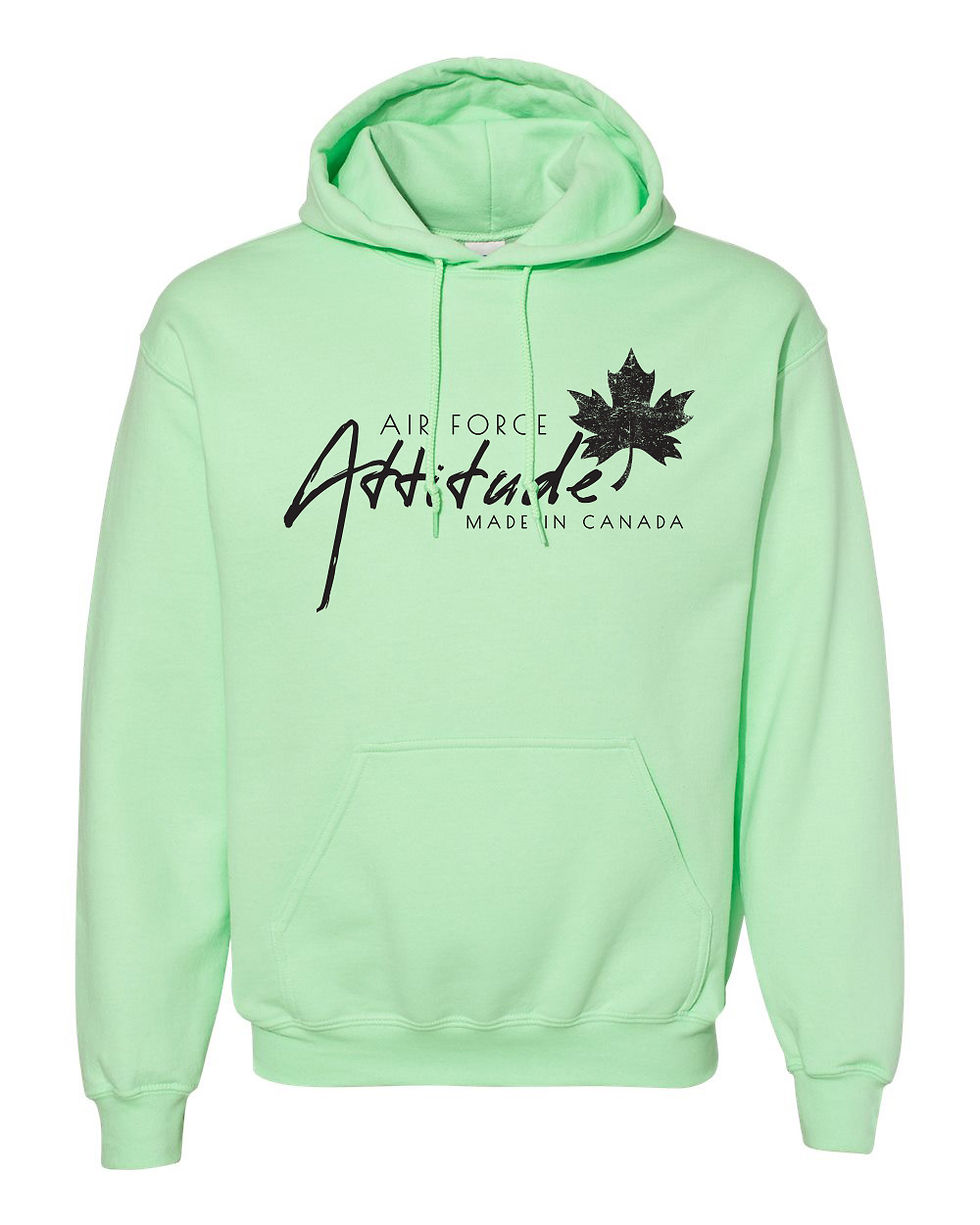 Mint Green - Air Force Attitude Sweater - Black