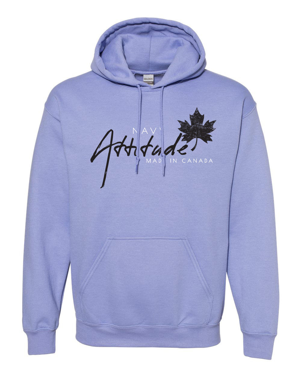 Violet - Navy Attitude Sweater - White and Black