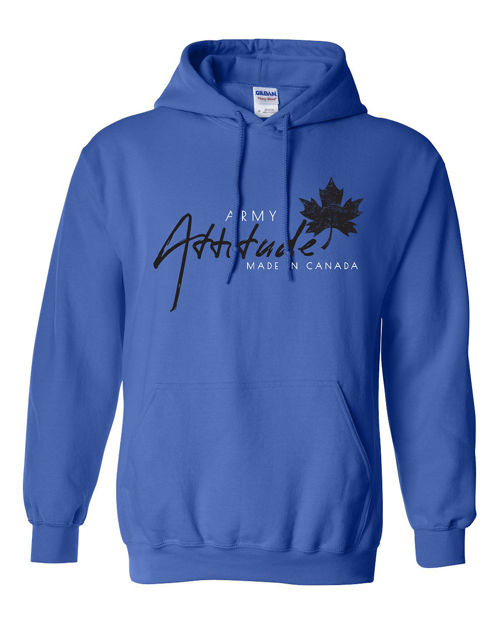 Thumbnail: Royal - Army Attitude Sweater - White and Black